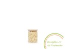 B-Stock Round storage jars with bamboo lids individually