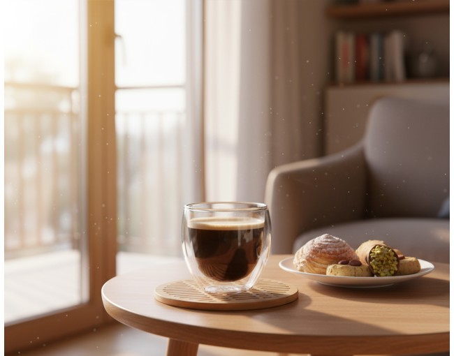 Verre à double paroi 90 ml