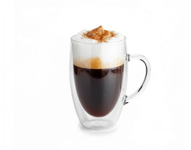 Verre à double paroi avec anse 450 ml