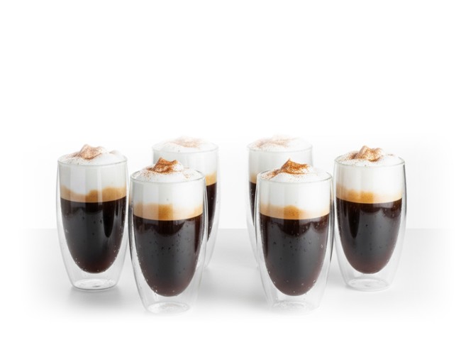 Double-walled glass 450 ml