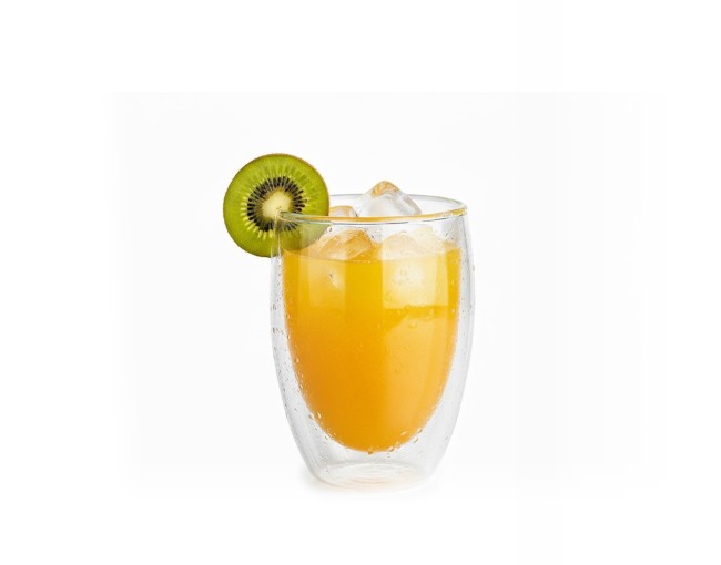 Double-walled 350 ml glasses in a set of 6