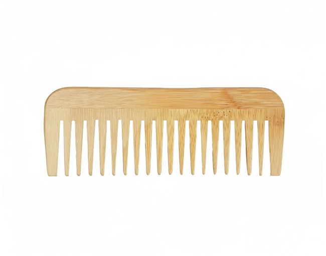 Bamboo hair comb
