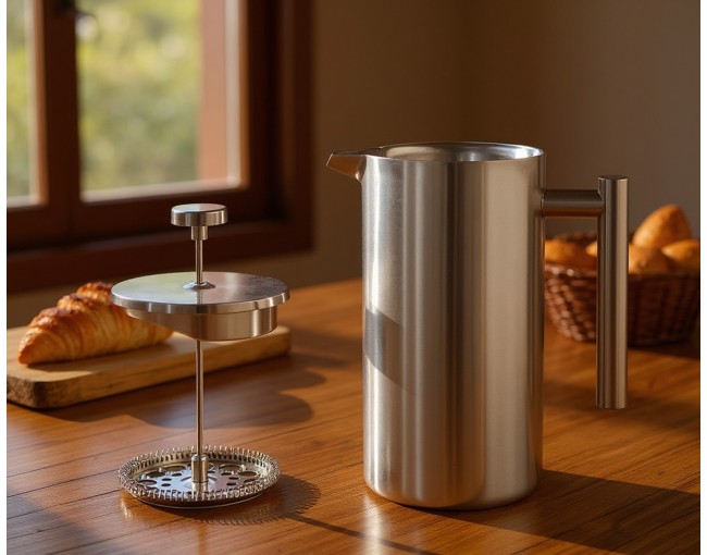 Macchina per il caffè con filtro in acciaio inox