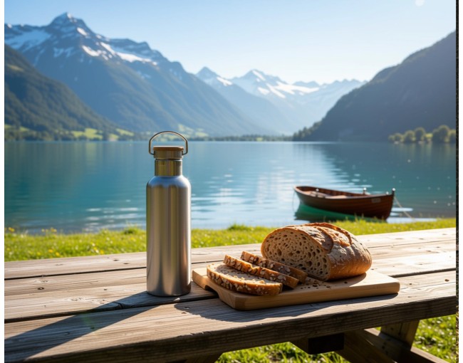 Bouteille thermos en acier inoxydable 750 ml