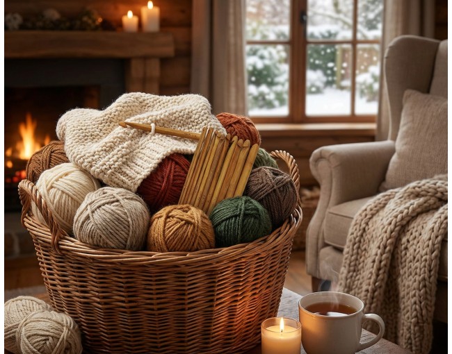 Häkelnadeln aus Bambus