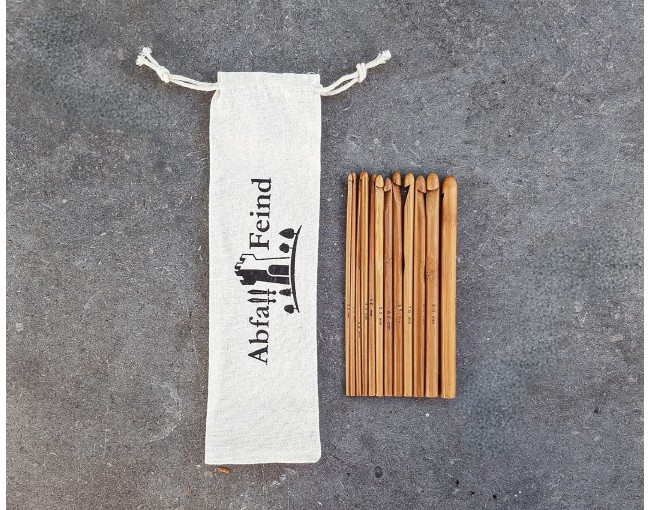 Bamboo crochet hooks