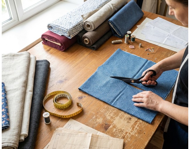 Forbici da sarto in acciaio al carbonio 3 dita 31cm