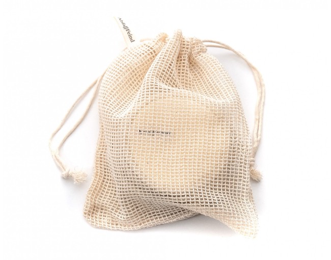Abschminkpads Bambus und Baumwolle 12er Set beige