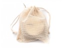 Abschminkpads Bambus und Baumwolle 12er Set beige