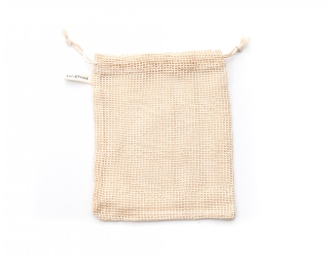 Abschminkpads Bambus und Baumwolle 12er Set beige