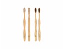 Bamboo toothbrushes set of 4