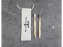 Bamboo toothbrushes set of 4