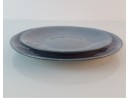 Dessertteller grünblau aus Keramik