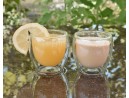 Double-walled 200 ml glasses in a set of 6