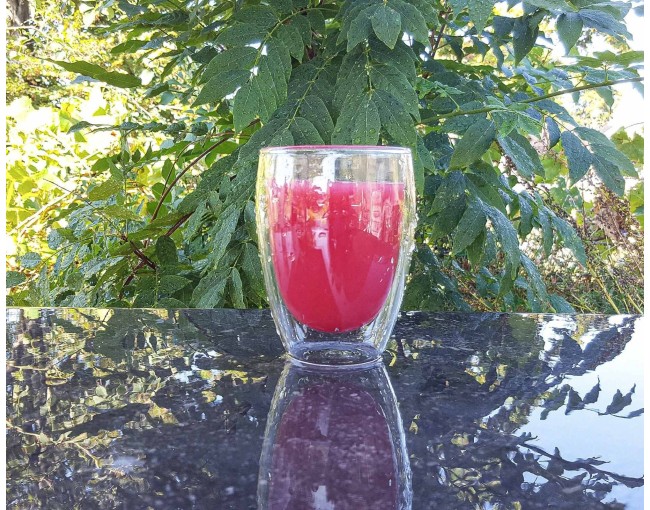 Double-walled 350 ml glasses in a set of 6
