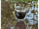 Double-walled 90 ml glasses in a set of 6