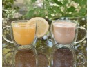 Double-walled glass with handle 200 ml