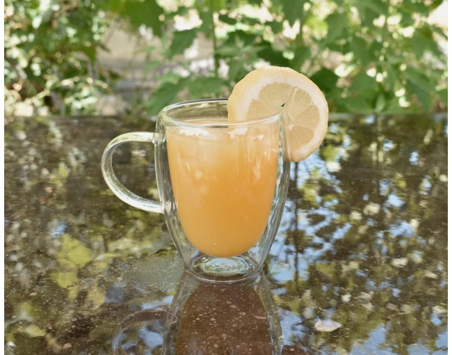 Bicchiere a doppia parete con manico 350 ml