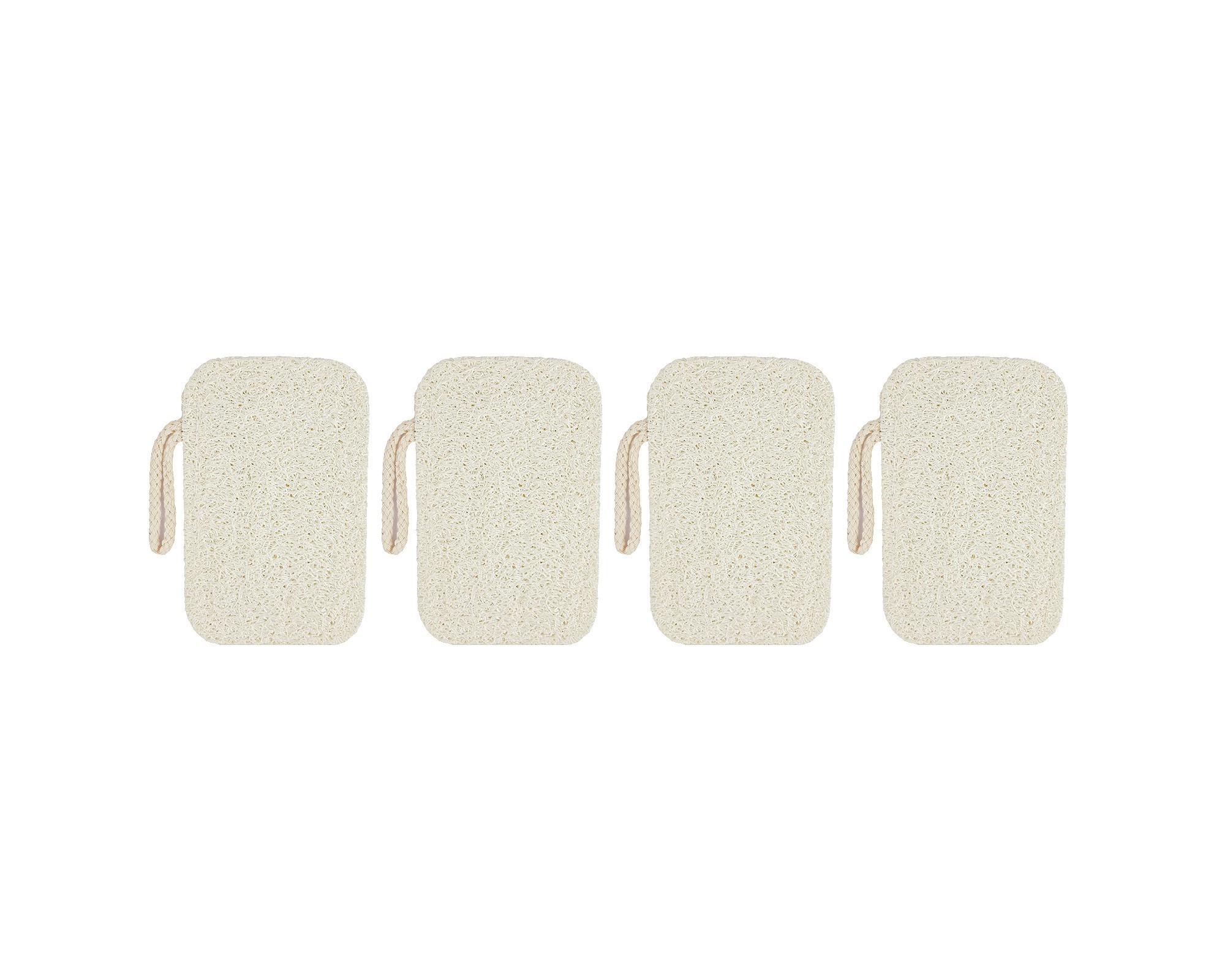 Duschschwamm aus Luffa 4er Set Duschschwamm aus Luffa 4er Set
