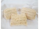 Duschschwamm aus Sisal mit Griff 3er Set
