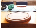 Breakfast board made of solid bamboo