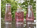 Caraffa in vetro con coperchio in acciaio inox 1800 ml