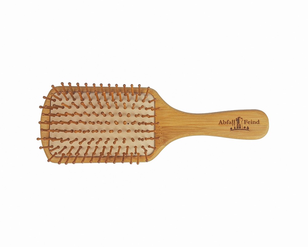 Spazzola per capelli grande in bambù