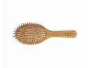 Spazzola per capelli grande e rotonda in bambù