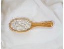 Spazzola per capelli grande e rotonda in metallo