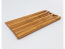 Bamboo crochet hooks