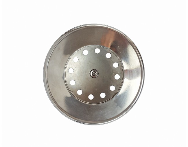 Compostiera 5 litri in acciaio inox con filtro