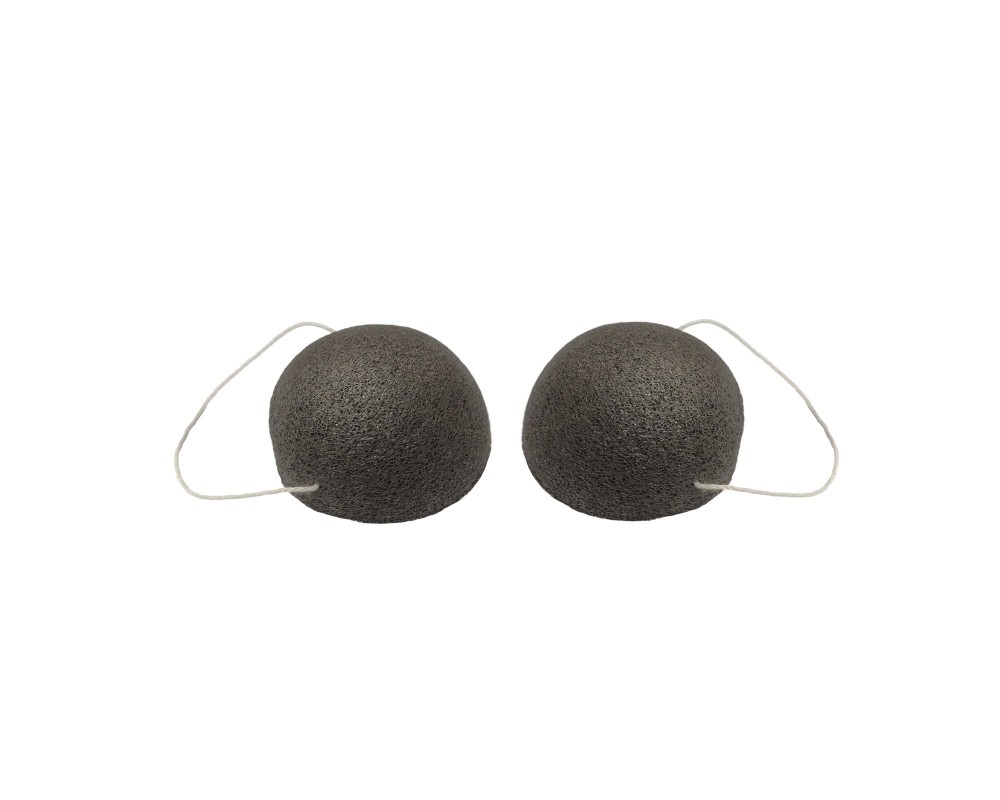 Lot de 2 éponges Konjac
