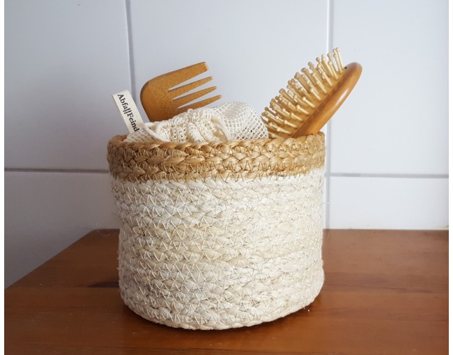 Jute seagrass basket set of 3