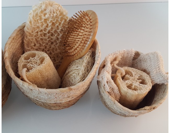 Jute seagrass basket set of 3 large