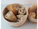 Jute seagrass basket set of 3 large