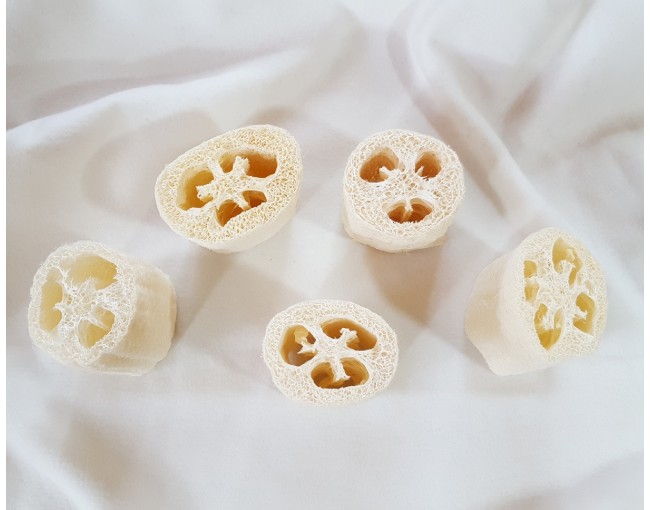 Luffa Schwamm 5er Set 7cm