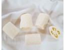 Set di 5 spugne di luffa, 7 cm