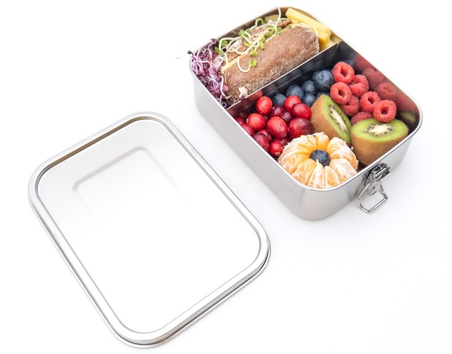 Lunchbox mit Rollclips 1200 ml