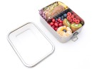 Lunch box with roll clips 1200 ml