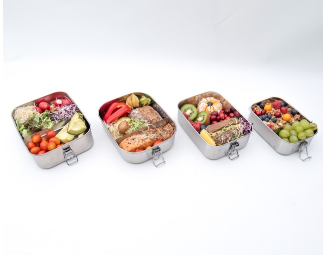 Lunchbox mit Rollclips 1400 ml