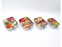 Lunchbox mit Rollclips 1400 ml