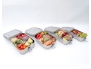 Lunch box with roll clips 1200 ml