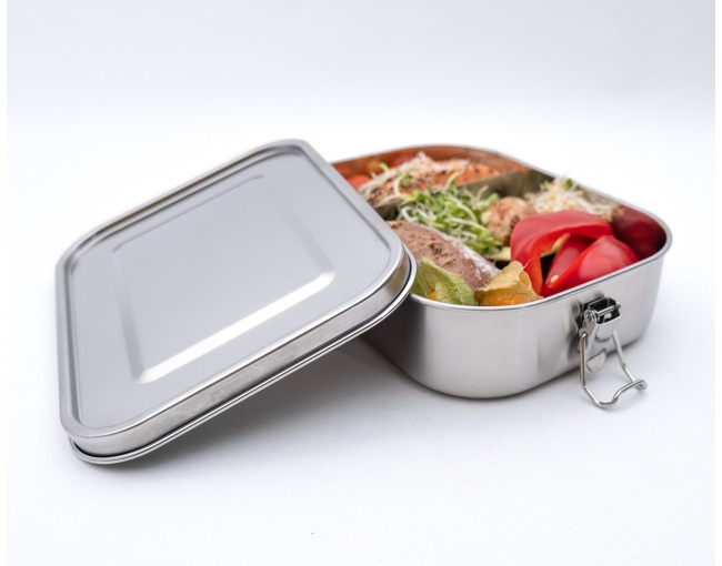 Lunch box con clip per rotolo 1400 ml