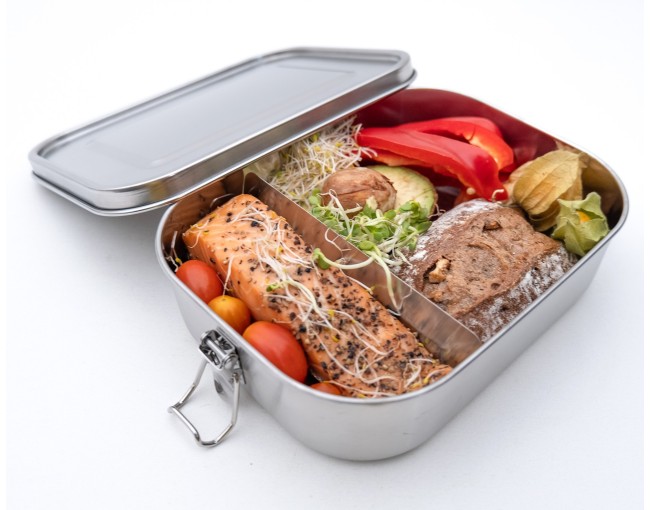 Lunchbox mit Rollclips 1400 ml