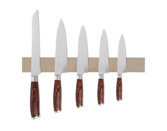 Magnetic knife rack metal 40 cm