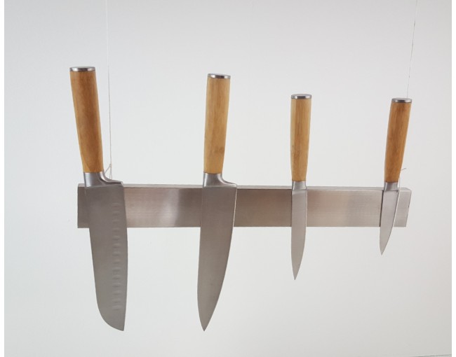Portacoltelli magnetico in metallo 40 cm