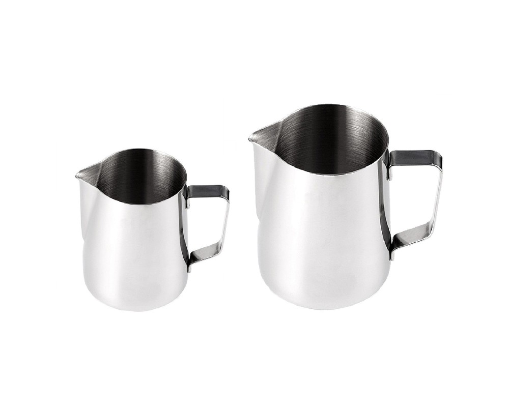 Milchkännchen aus Edelstahl 2er Set