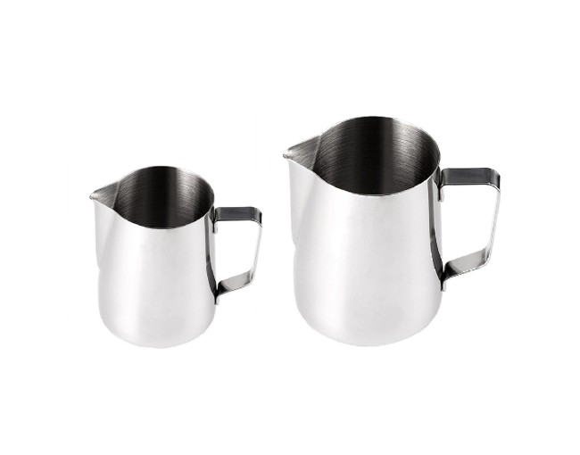 Milchkännchen aus Edelstahl 2er Set