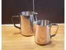 Brocca per latte in acciaio inox, set da 2