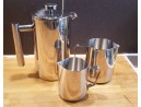 Brocca per latte in acciaio inox, set da 2